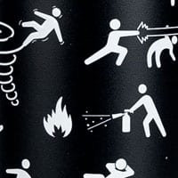 Little People Black Flaske